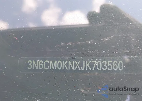 2018 Nissan Nv200 Sv из США, поврежденный, VIN 3N6CM0KNXJK703560